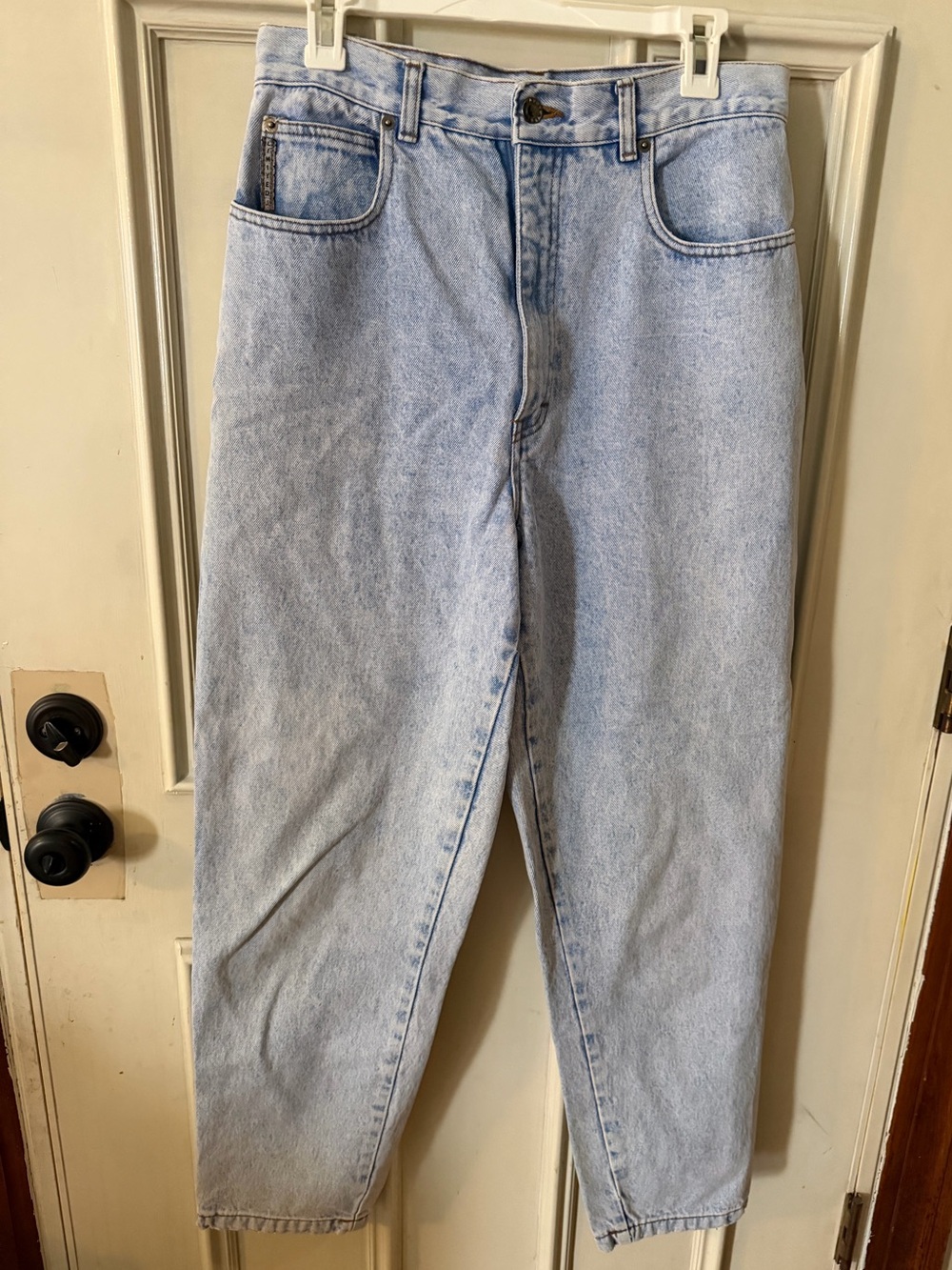 Vintage Limited Classic Light Wash Mom Jeans - Light Blue